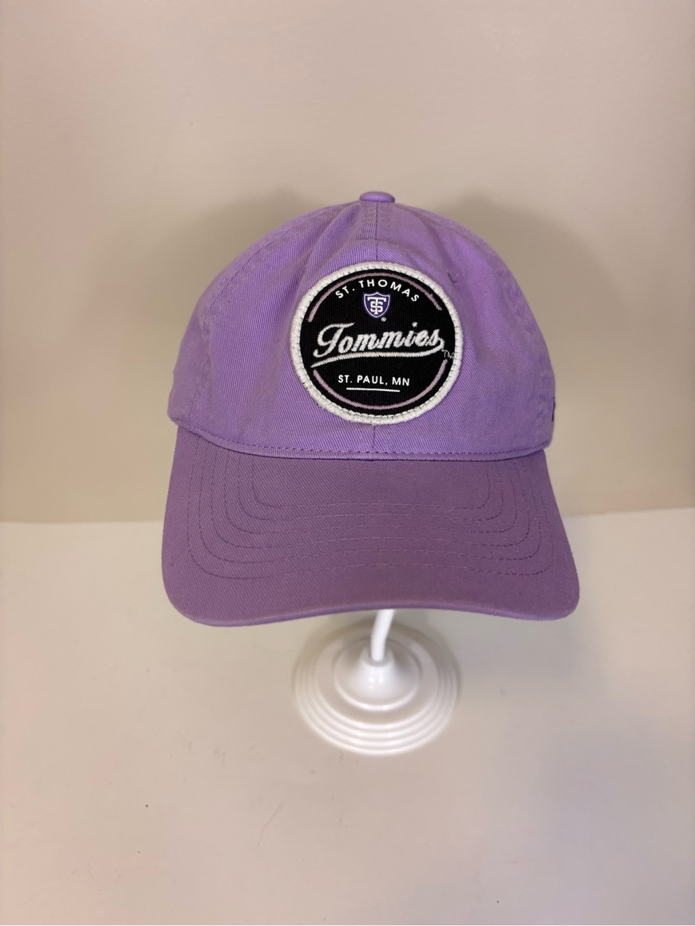 Zephyr St. Thomas Tommies Lavender Baseball Cap St. Paul, MN